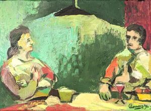 Conversation sous la Iampe