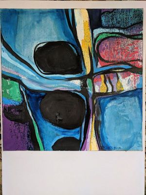 Macrocosme II (bleu)