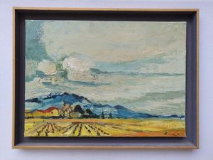 Paysage provencal - Sablet